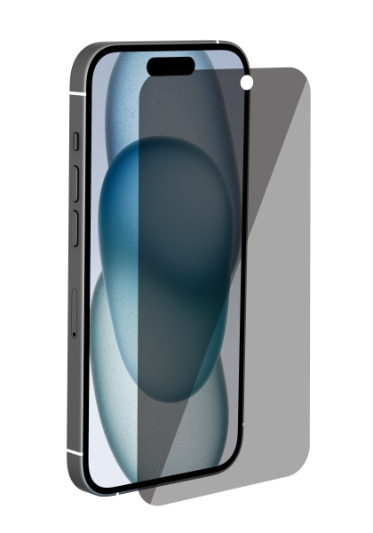BeHello iPhone 15 Plus Privacy Glass Screen