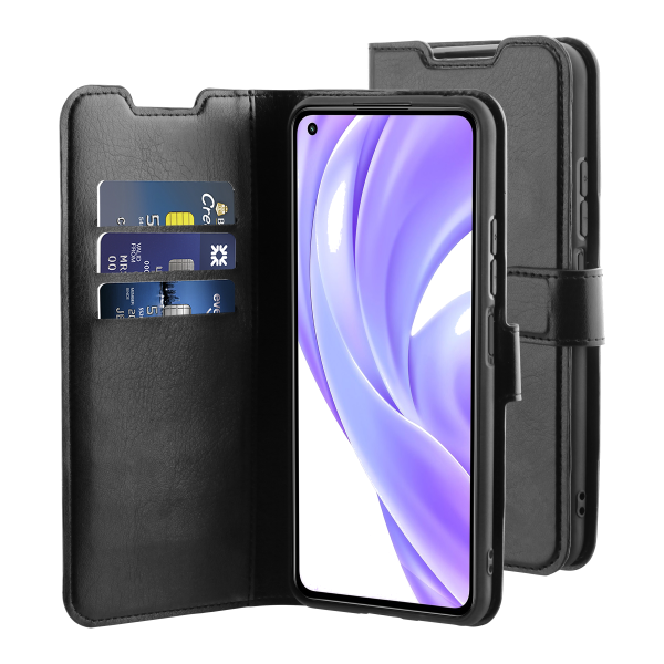 BeHello Xiaomi Mi 11 Lite Gel Wallet Case Black
