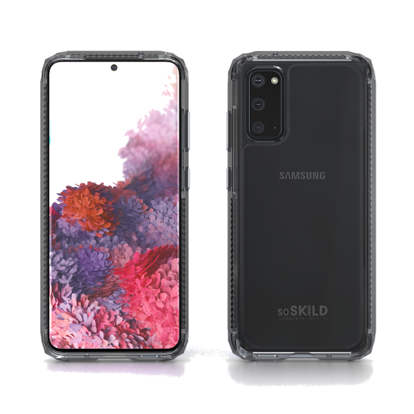 SoSkild Samsung Galaxy S20 Defend 2.0 Heavy Impact Case Smokey Grey