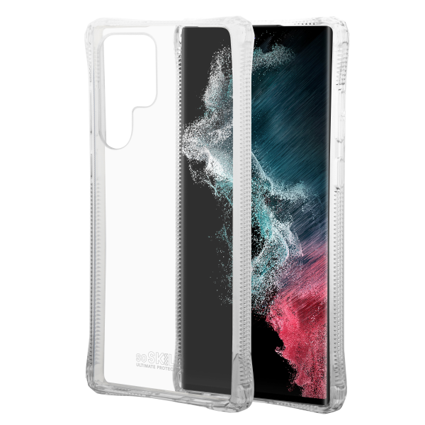 SoSkild Samsung Galaxy S22 Ultra Absorb 2.0 Impact Case Transparent
