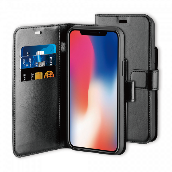 BeHello iPhone 11 Gel Wallet Case Black