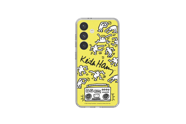 Samsung Galaxy S24+ Keith Haring Dance Plate Yellow