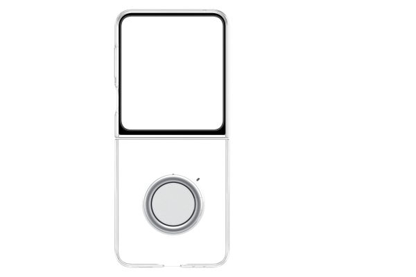 Samsung Galaxy Flip5 Clear Gadget Case Transparent