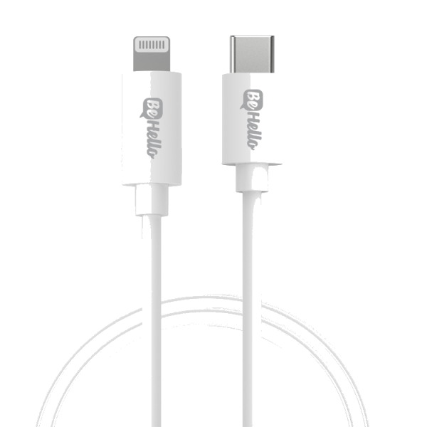 BeHello Charging Cable USB-C to Lightning 1m White