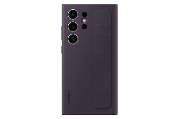 Samsung Galaxy S24 Ultra Silicon Grip Case Dark Violet