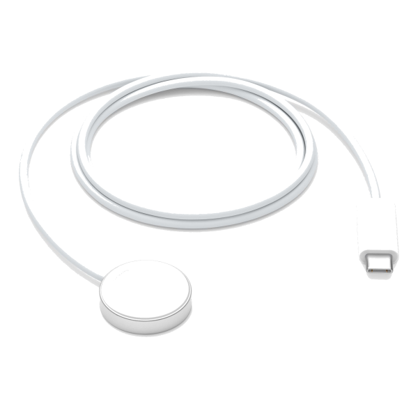 Apple Watch Magnetic Fast Charger to USB-C Cable 1m White