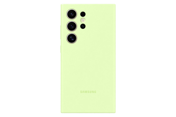 Samsung Galaxy S24 Ultra Silicone Case Light Green