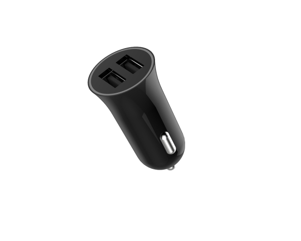 BeHello Car Charger 4.2A DUAL USB Ports Black