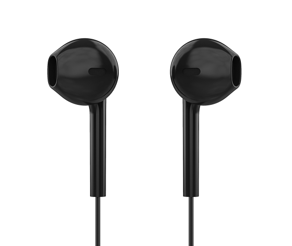 BeHello In-Ear Headphone with Remote 3.5mm Black nw