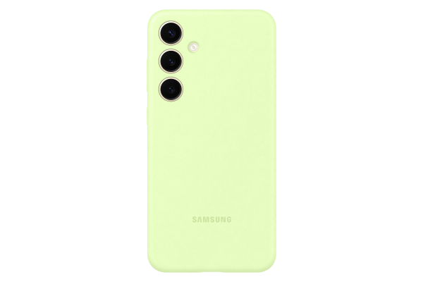 Samsung Galaxy S24+ Silicone Case Light Green