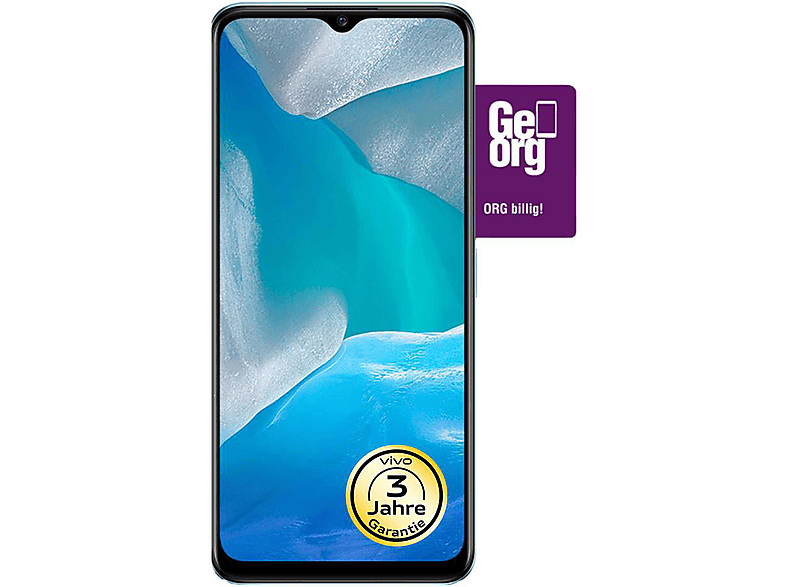 VIVO Y76 5G 128GB, Midnight Space inkl. Georg SIM-Karte 128 GB, Space, Dual SIM