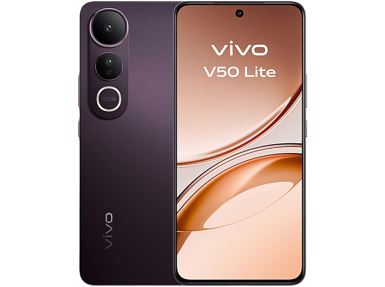 VIVO V50 Lite 4G 256 GB, Phantom Black, Dual SIM