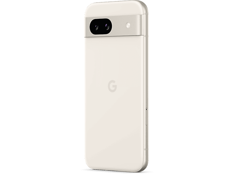 GOOGLE Pixel 8a 128 GB, Porcelain, Dual SIM