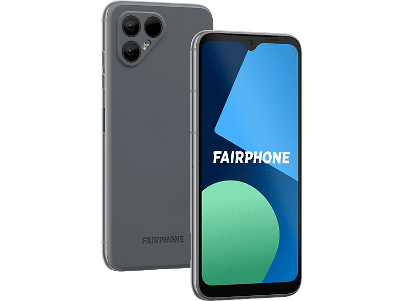 FAIRPHONE 4 5G 6+128GB, Grau 128 GB, Grau, Dual SIM