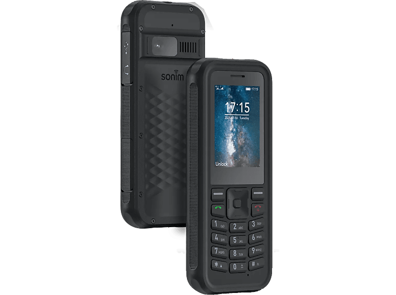 SONIM XP100 4G 128 GB, Schwarz, Dual SIM