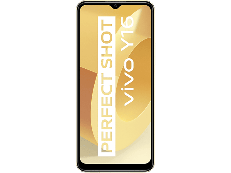 VIVO Y16 128GB, Drizzling Gold 128 GB, Gold, Dual SIM