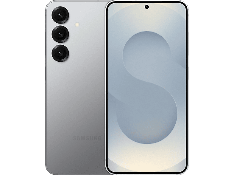 SAMSUNG Galaxy S25 128 GB, Silver Shadow, Dual SIM