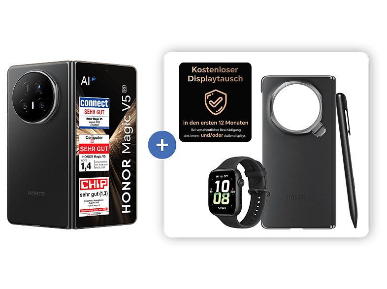 HONOR Magic V5 , 512 GB, Black, Dual SIM