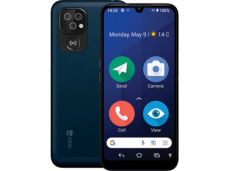 DORO 8200 Smartphone 64 GB, Dunkelblau