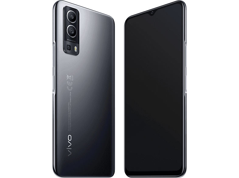 VIVO Y72 5G 128GB, Graphite Black 128 GB, Black, Dual SIM