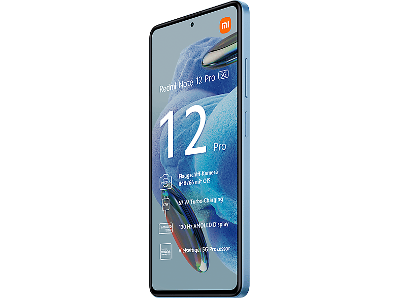 XIAOMI Redmi Note 12 Pro 5G 128 GB, Sky Blue, Dual SIM