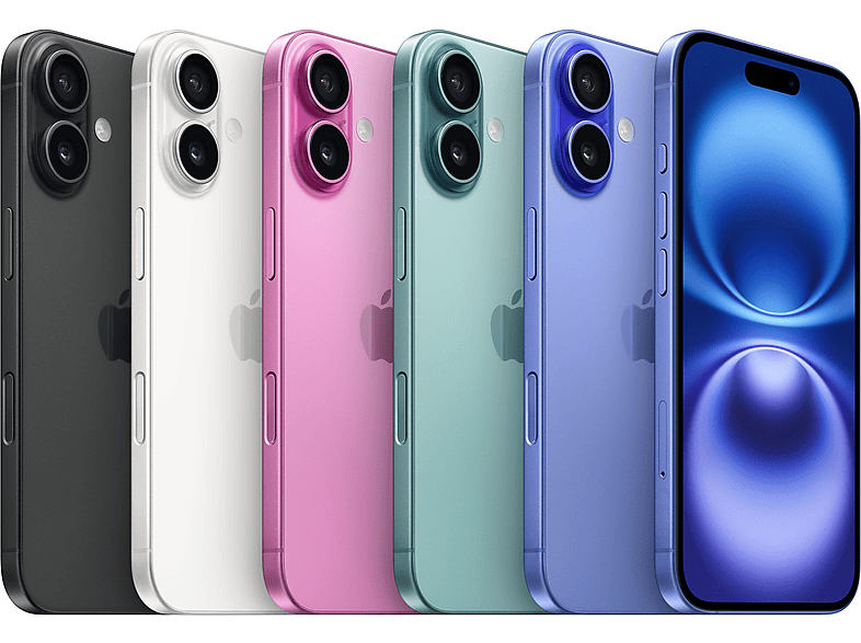 APPLE iPhone 16 128 GB, Pink, Dual SIM