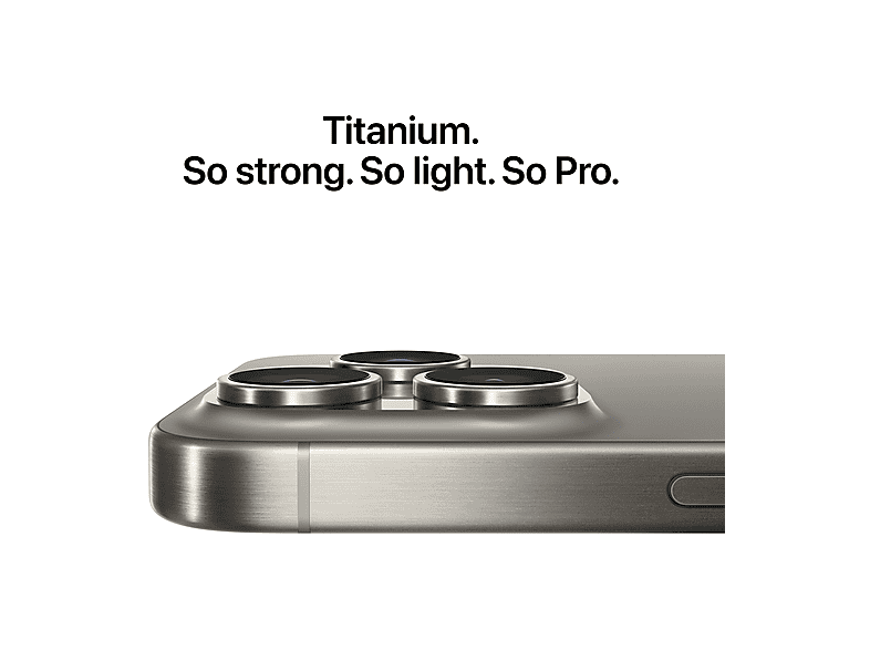 APPLE iPhone 15 Pro Max 256 GB, Titan Blau, Dual SIM