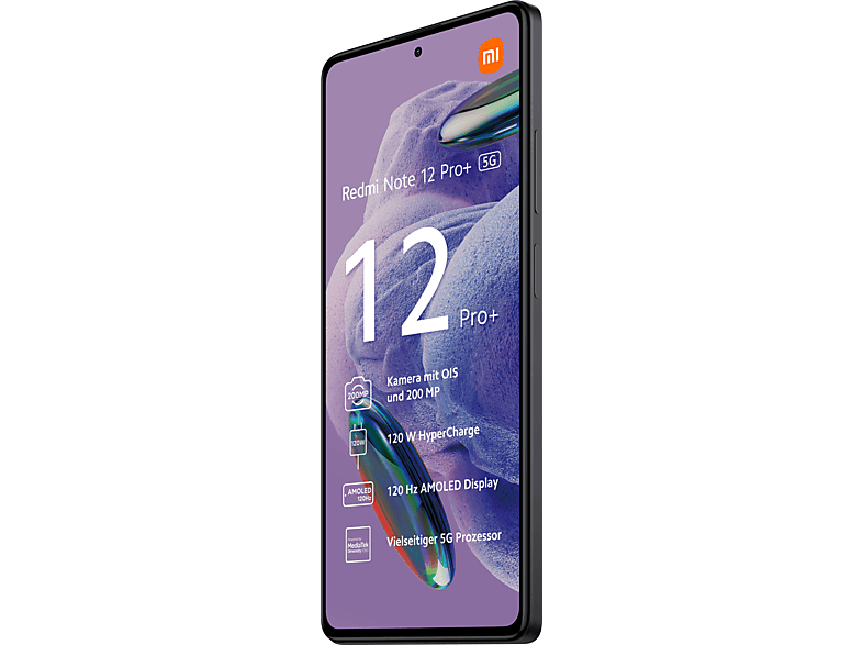 XIAOMI Redmi Note 12 Pro+ 256 GB, Midnight Black, Dual SIM