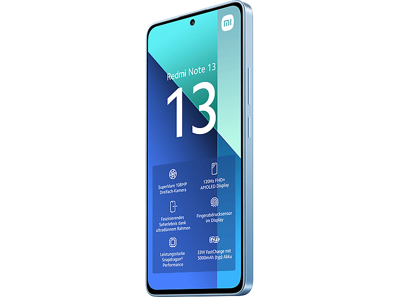 XIAOMI Redmi Note 13 128 GB, Ice Blue, Dual SIM