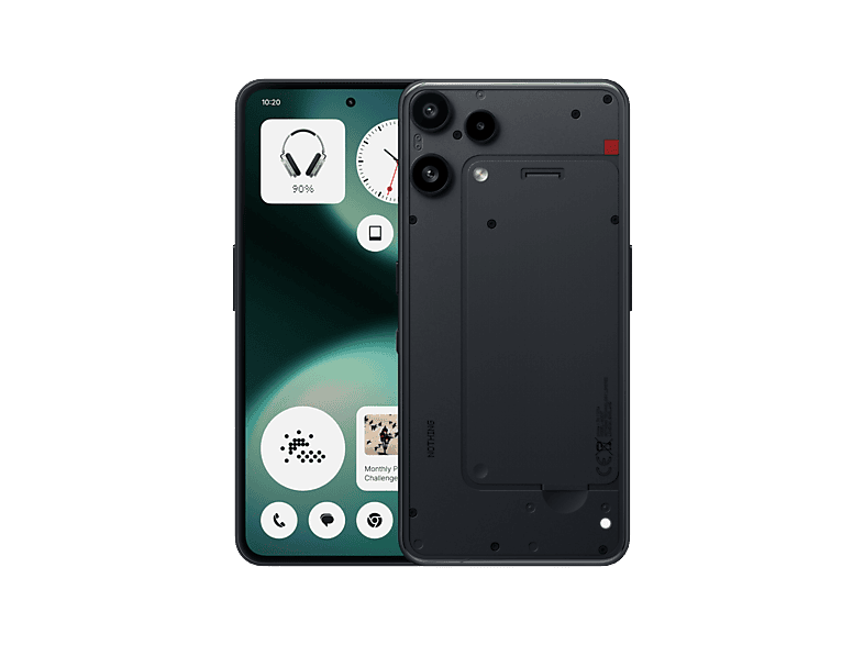 NOTHING Phone (3a) Lite, 128 GB, Schwarz, Dual SIM