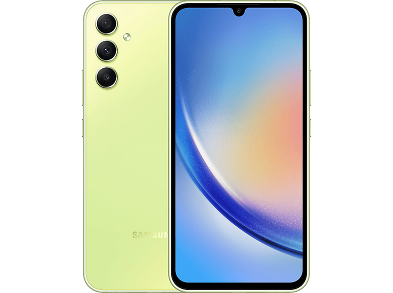 SAMSUNG Galaxy A34 5G 128GB, Awesome Lime 128 GB, Lime, Dual SIM
