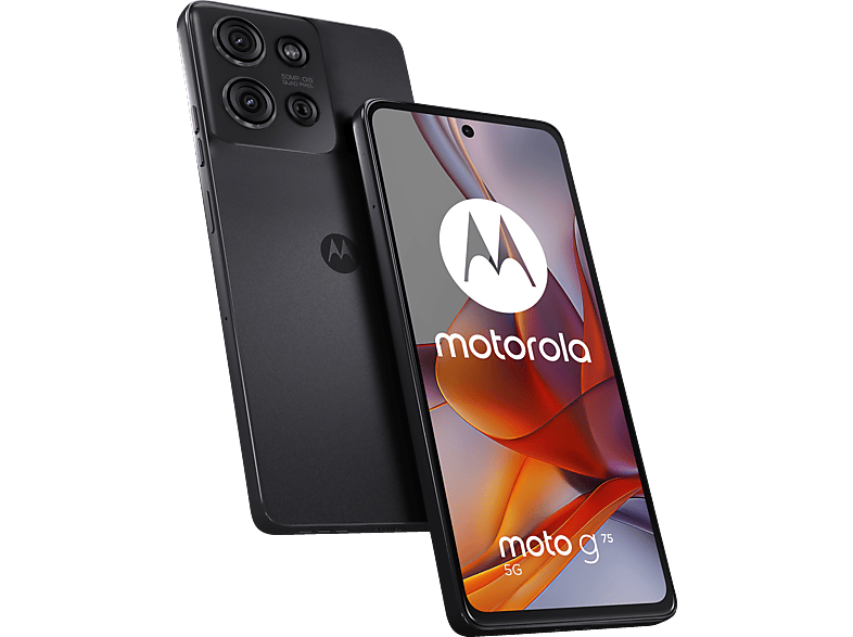 MOTOROLA Moto G75 5G 256 GB, Charcoal Grey, Dual SIM