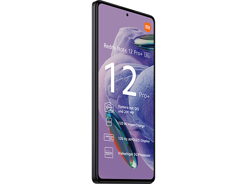 XIAOMI Redmi Note 12 Pro+ 256 GB, Midnight Black, Dual SIM