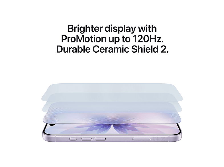 APPLE iPhone 17, 256 GB, Nebelblau, Dual SIM