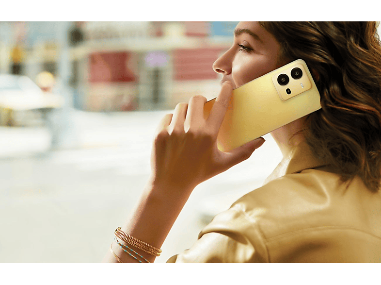 VIVO X80 Lite 5G, Sunrise Gold 256 GB, Gold, Dual SIM