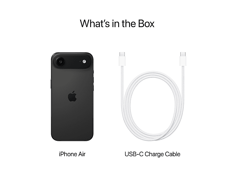 APPLE iPhone Air 256 GB, Space Black
