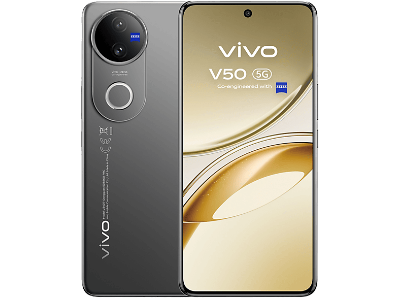 VIVO V50 5G 512 GB, Satin Black, Dual SIM