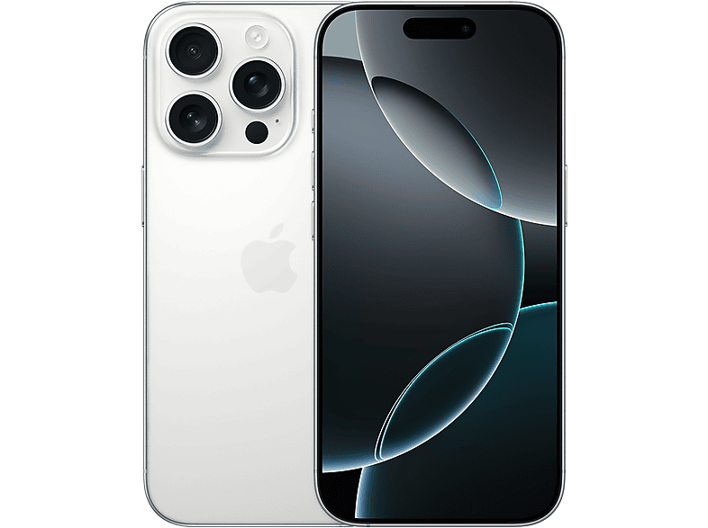 APPLE iPhone 16 Pro 1 TB, Titan Weiß, Dual SIM