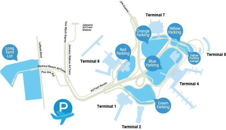 jfk-parking-map