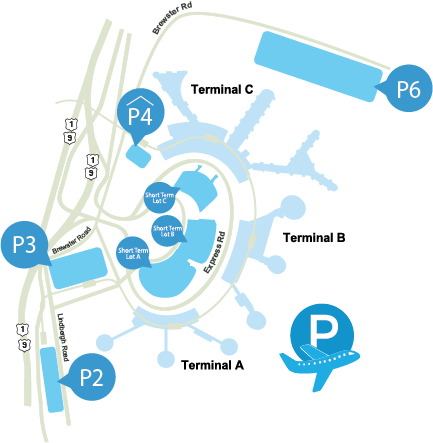 newark-airport-parking-map