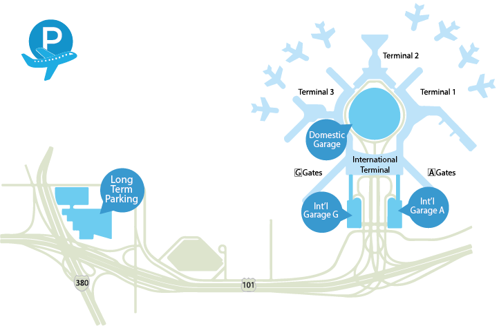 sfo-airport-parking-map