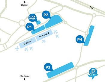 Parkeermogelijkheden Charleroi Airport