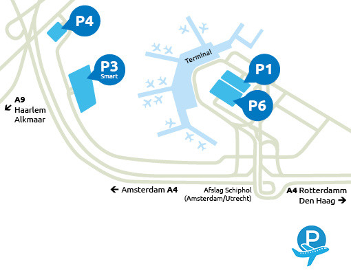 Flughafen Schiphol Parking 247 Tq9ri www.parkive.fr