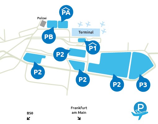 Parkeren Airport Frankfurt Kurz Parken www.vliegenenparkeren.nl