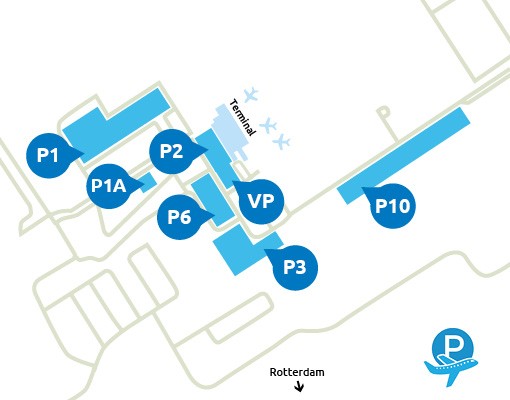 Kortingscode Rotterdam The Hague Airport Parkeren www.vliegenenparkeren.nl