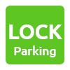 Groen "Lock Parking" icoon