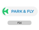 Logo Park & Fly P26 Eindhoven Airport