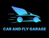 car & fly garage logo