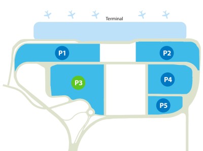 Map bremen airport - P3