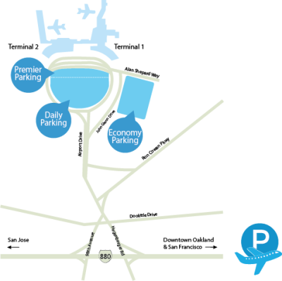 oakland-airport-parking-map